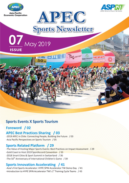 APEC Sport Newsletter Issue 7