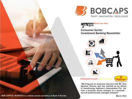 BOBCAPS Consumer Newsletter | March 19