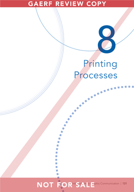 Printing Processes