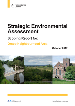 Orcop Strategic Environmental Assessment (SEA) Scoping Report
