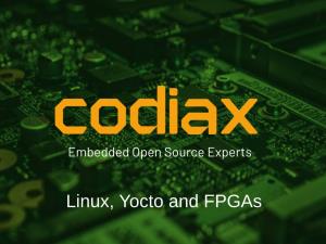 Linux, Yocto and Fpgas