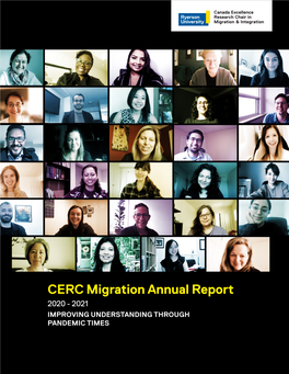 CERC Migration Annual Report 2020-21