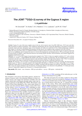 Survey of the Cygnus X Region I