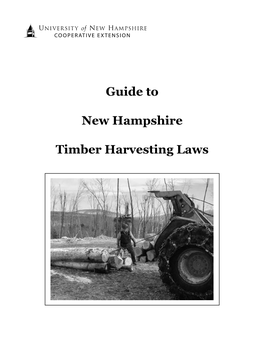Guide to NH Timber Harvesting Laws