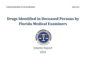 Medical Examiners Commission for Presentation in This Report