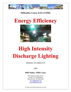 Energy Efficiency – HID Lighting