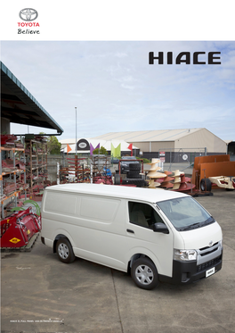 Hiace Zl Full Panel Van in French Vanilla Hiace Zl Full Panel Van in French Vanilla Hiace Zl Half Panel Van in Quicksilver