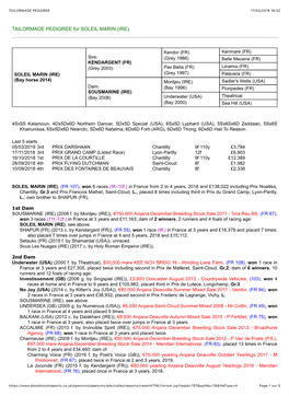 Tailormade Pedigree 17/03/2019 18�52