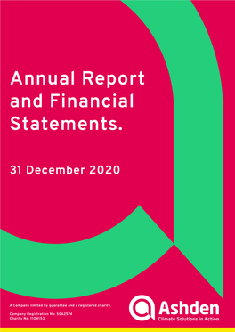 Annual Report and Financial Statements