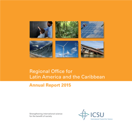 Regional Office for Latin America and the Caribbean Annual Report 2015