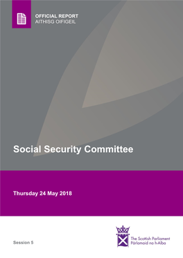 Social Security Committee