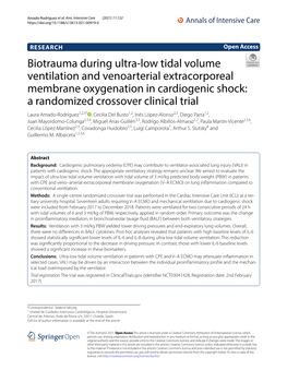 Biotrauma During Ultra-Low Tidal Volume