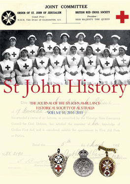 The Journal of the St John