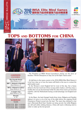 Tops and Bottoms for China