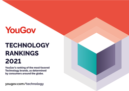 Yougov Technology Rankings 2021