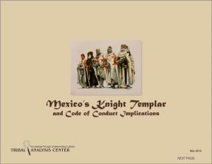 Mexico's Knight Templar and Code of Conduct Implications