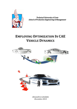 Employing Optimization in Cae Vehicle Dynamics