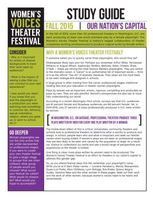 The Women's Voices Theater Festival