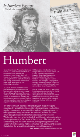 In Humberts Footsteps 1798 & the Year of the French