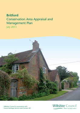 Britford Conservation Area Appraisal and Management Plan July 2013