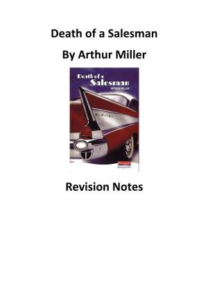 Death of a Salesman by Arthur Miller Revision Notes