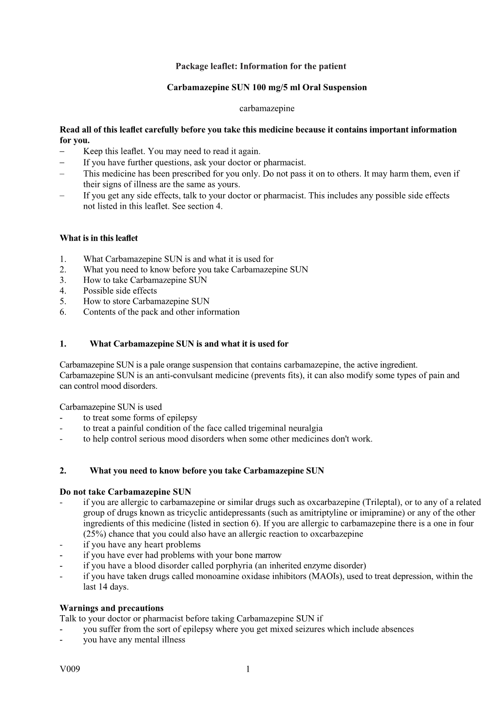 Download Leaflet View the Patient Leaflet in PDF Format