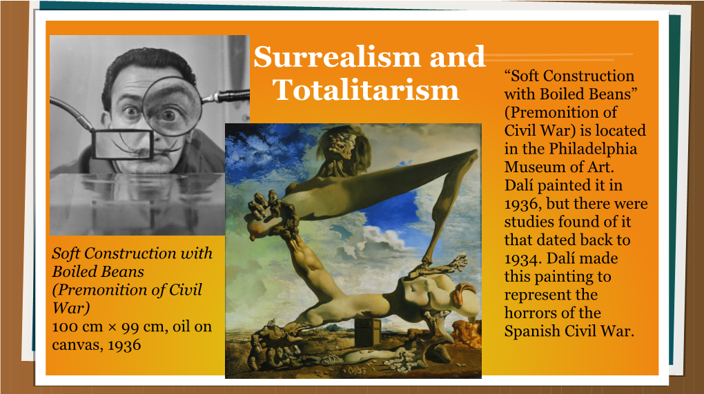 Surrealism and Totalitarism
