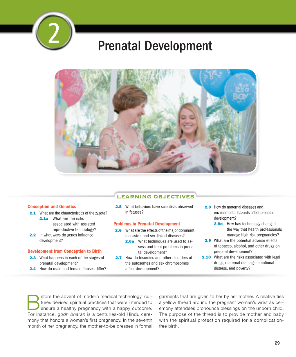 Prenatal Development