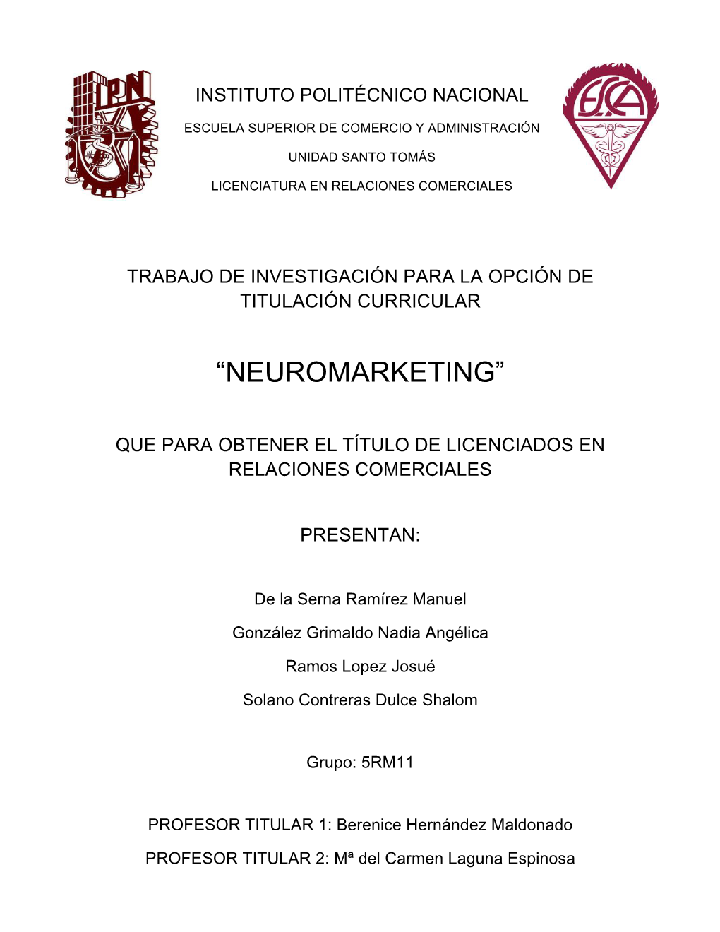 Proyecto Final De Neuromarketing Protegido.Pdf