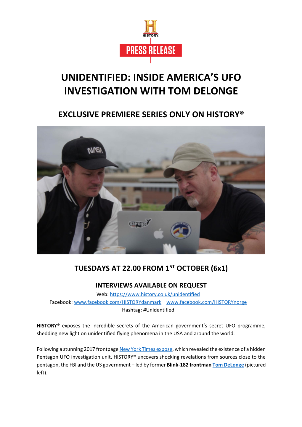 Unidentified: Inside America's Ufo