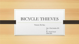 Bicycle Thieves