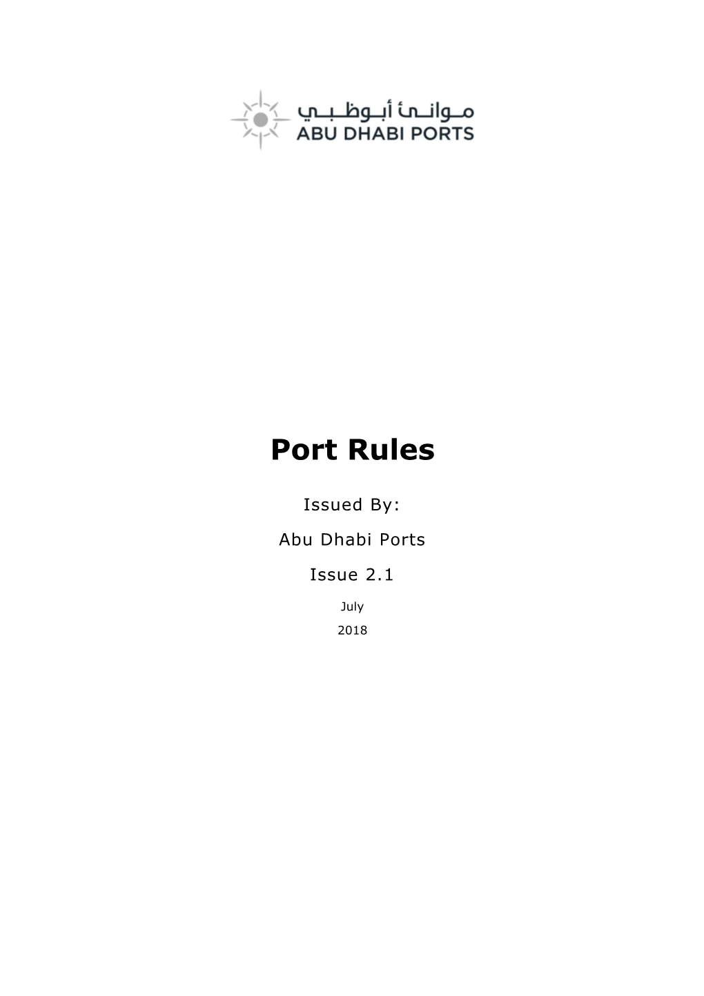 Port-Rules-Issue-2.1