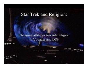 Star Trek and Religion
