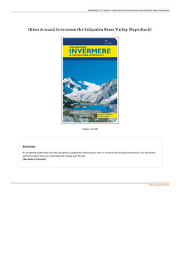 Read Ebook # Hikes Around Invermere the Columbia River Valley