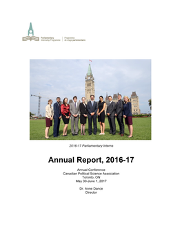 Annual Report, 2016-17