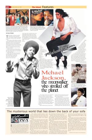 Michael Jackson, the Moonwalker Who Strolled Off the Planet