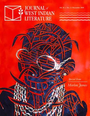 Marlon James Volume 26 Number 2 November 2018