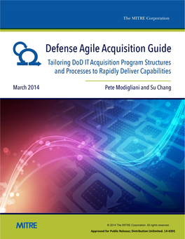 MITRE Defense Agile Acquisition Guide