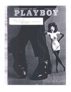 Cel, 11)37 P. 59 - Playboy Interview: Jim Garrison 2Rie Norden