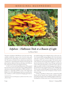 Irofulven – Halloween Trick Or a Beacon of Light by Elinoar Shavit