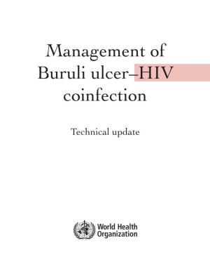 Management of Buruli Ulcer–HIV Coinfection