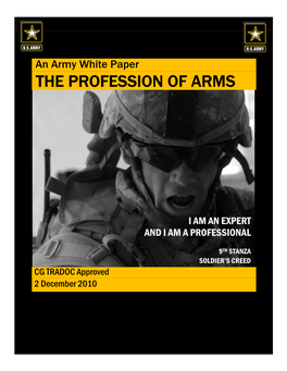 The Profession of Arms