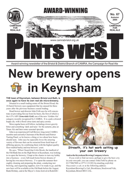New Brewery Opens in Keynsham