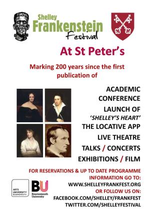 Academic Conference Launch of the Locative App Live Theatre Talks / Concerts Exhibitions / Film Street Pe