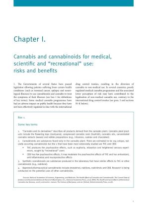Cannabis and Cannabinoids for Medical, Scientific and “Recreational” Use: Risks and Benefits