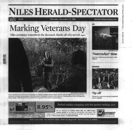 NILES HERALD-SPECTATOR I Marking Veterans