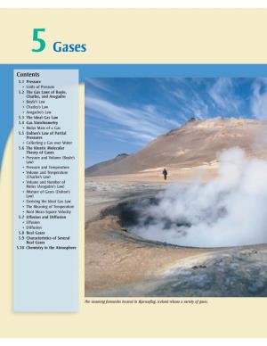 Zumdahl Chapter 5 Gases