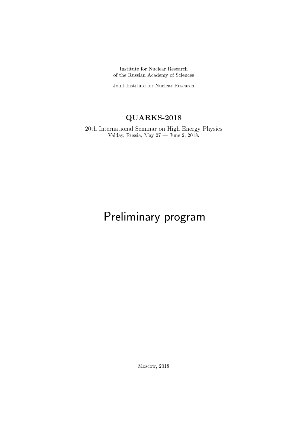 Preliminary Programme.Pdf