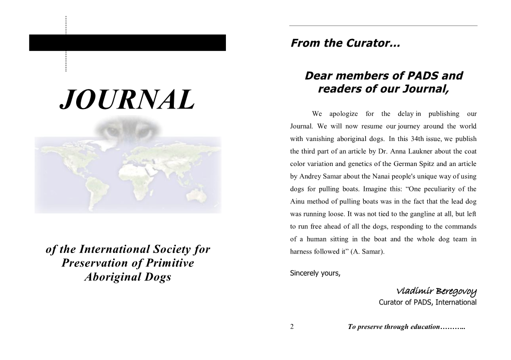 PADS Journal