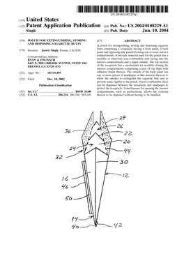 (12) Patent Application Publication (10) Pub. No.: US 2004/0108229 A1 Singh (43) Pub